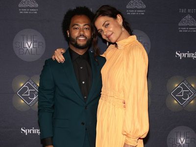 Katie Holmes and Bobby Wooten III make red carpet debut as a couple