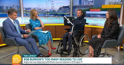 GMB viewers in tears as they praise Leeds Rhinos 'legend' Rob Burrow after 'inspirational' interview