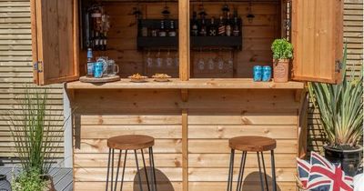 The Range is selling wooden bar to turn your garden into a pub for summer