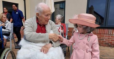 'Mini' Queen delights residents during visit to Notts care homes