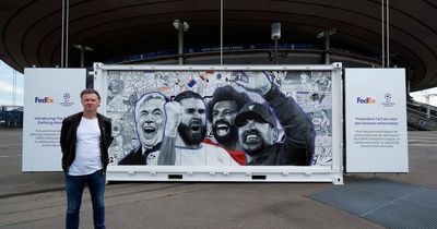 New mural unveiled ahead of final at Stade de France