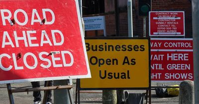 Major road to Bristol Airport closed for roadworks for some of half-term