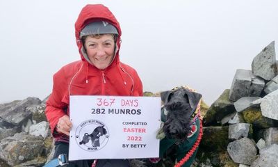 Highland hounds take on Scotland’s Munros as mountain hikes rise in popularity