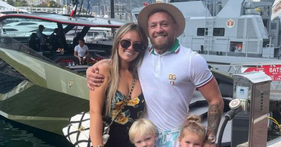 Conor McGregor docks luxury yacht in Monaco as he arrives to attend F1 Grand Prix