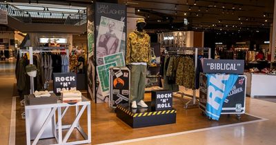Liam Gallagher has launched a fashion collection in a major high street store - and it's not Primark, New Look or H&M
