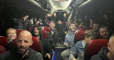 Liverpool fans abandon coach taking them to Paris for £1 as it breaks down on M6