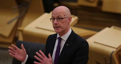 John Swinney opens Scotland's covid memorial in Glasgow park