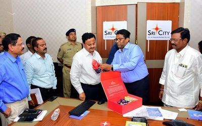 Andhra Pradesh: Tirupati Collector arrives in Sri City on maiden visit
