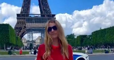 Thiago Alcantara's wife Julia shows support in Paris ahead of Champions League final