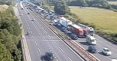 Ed Sheeran concert causing M4 traffic chaos as 15-mile queues near Bristol