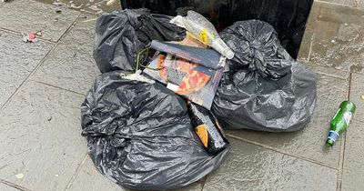 Glasgow cafe owners collecting rubbish from the streets turned away from recycling centre