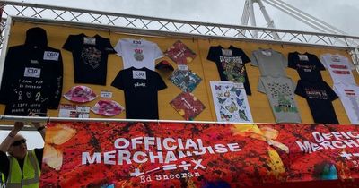 Ed Sheeran 2022 Mathematics tour merchandise prices for t-shirts, hoodies and more