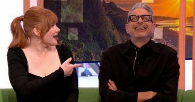 The One Show viewers thought Jurassic Park star Jeff Goldblum looked 'intense'