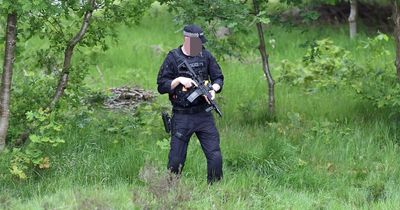 Bomb squad carry out controlled explosion on 'viable' device found on moorland in Salford