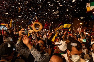 Colombia goes into elections Sunday with a leftist looking to make history