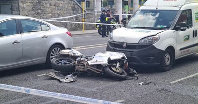 'Del Boy' Hutch in horror Dublin crash that leaves Ukrainian woman fighting for life