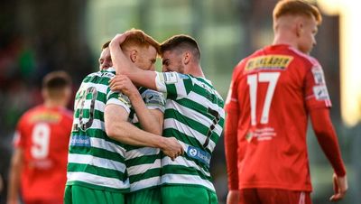 Shamrock Rovers ease to victory over Shels to extend lead at top of the League