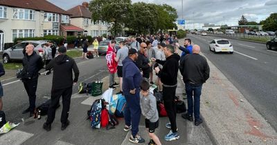 Liverpool fans stranded at the Rocket as Paris coach 'drives past' huge crowd