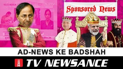 TV Newsance 173: KCR sponsors NDTV 'feature', Modi and Yogi enjoy free publicity on ABP