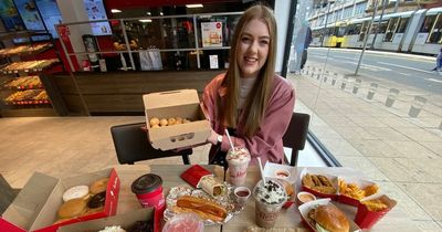 I tried Tim Hortons in Manchester city centre first and it was better than I could've imagined
