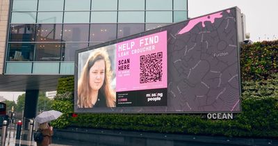 Smiling faces and QR codes... the incredible transformation of missing persons posters
