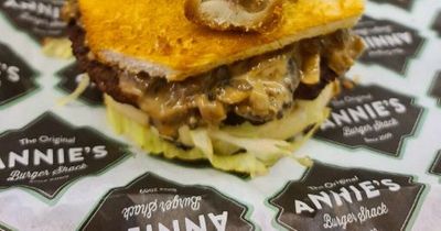Annie's Burger Shack creates wacky jubilee burger complete with pork pie and scone