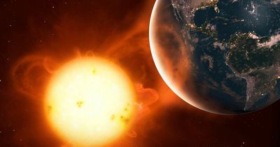 Massive solar flare could hit Earth with 'glancing blow' sparking geomagnetic storm TODAY