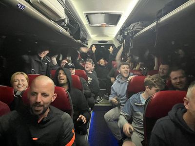Coach carrying Liverpool fans for £1 each arrives in French capital