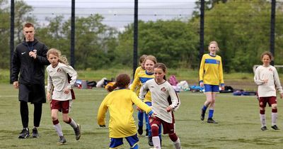 School football teams enjoy first ever girls-only tournament in Belfast