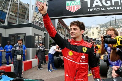 Monaco GP: Leclerc grabs pole as Perez crash ends Q3 early