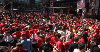 Singing Liverpool fans fill streets of Paris before Champions League final