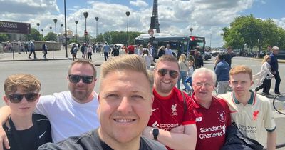 Liverpool fan taking £1 bus to Champions League final arrives in Paris after epic journey