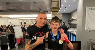 Rutherglen gym delighted as boxer earns Scotland recognition