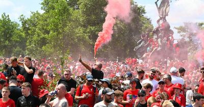 Reds in Paris pack out Liverpool fan zone and surrounding streets