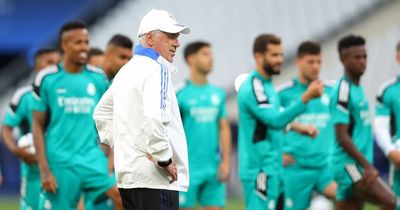 Carlo Ancelotti's Real Madrid pre-match team talk 'leaked' ahead of Champions League final against Liverpool