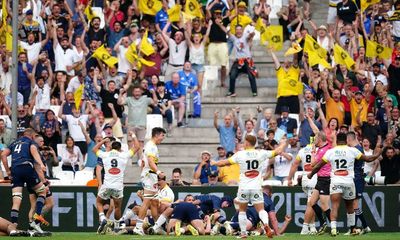 La Rochelle stun Leinster with late try to win Champions Cup for first time