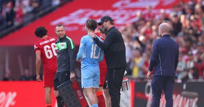 What Jurgen Klopp 'really liked' about Man City title celebrations after Jack Grealish praise