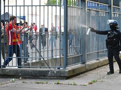 Tear gas used on Liverpool fans ahead of Champions League final