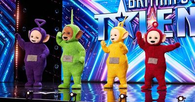BGT fans convinced they're hallucinating as Teletubbies audition for show