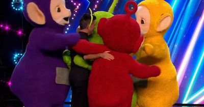 Simon Cowell emotional as he's reunited with Teletubbies on ITV Britain's Got Talent after revealing little-known link