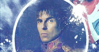 Liam Gallagher transforms into King Liam with Jubilee souvenirs for Knebworth gigs