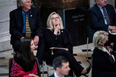 Trump calls the January 6 insurrection a ‘hoax’ in attack on Liz Cheney at Wyoming rally for her opponent