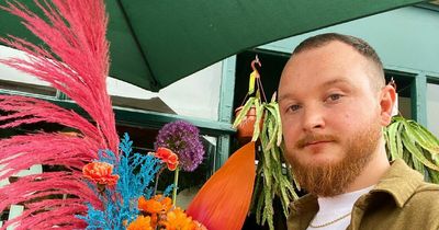 Meet Nottingham's contemporary florist who spray paints flowers