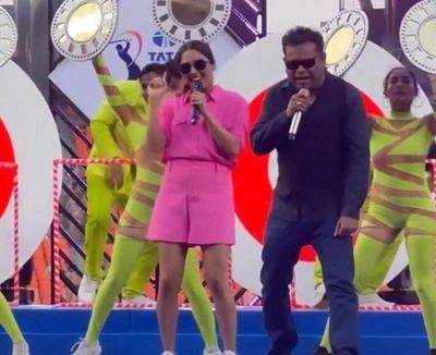 IPL final: Neeti Mohan rehearses with AR Rahman for closing ceremony