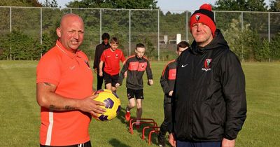 North Belfast football club in desperate need of own facilities to grow as a team