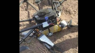 Jammu & Kashmir police shoot down drone carrying payload in Kathua