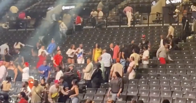 Boxing fans injured during stampede after fearing shooter was on the loose