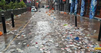 Massive clean-up after Champions League final as Liverpool partied on