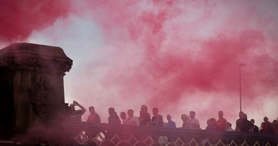Nottingham Forest supporters warned over setting off pyros after St Pancras incident