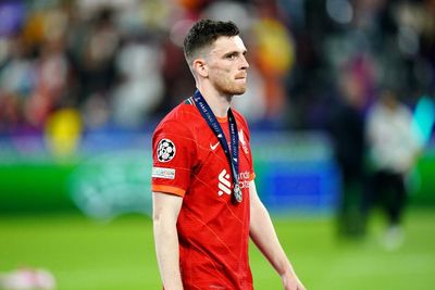 Liverpool players’ families caught up in Paris chaos, reveals Andy Robertson